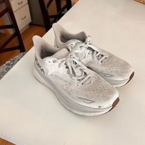 Hoka White Athletic Shoes